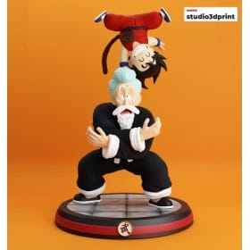 Goku vs Roshi - STL 3D print files