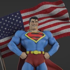Superman Smille - STL 3D print files