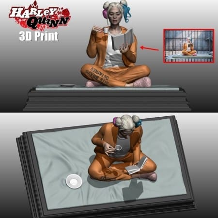 Harley Quinn Margot Robbie - STL 3D print files