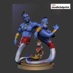 Genius Aladdin Diorama - STL Files for 3D Print