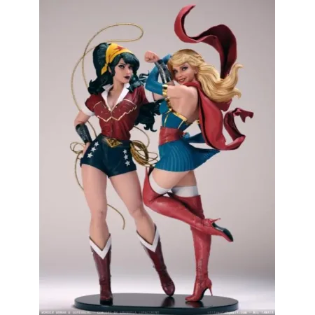 Wonderwoman and Supergirl Clasic - STL 3D print files