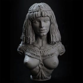Cleopatra Bust - STL 3D print files