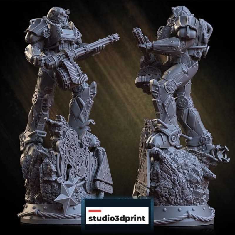 Fallout T60 Stl 3d Print Files