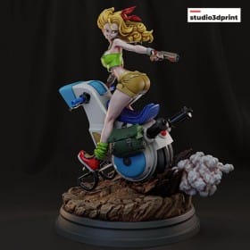 Lunch on moto Diorama - STL 3D print files