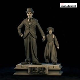 Charlie Chaplin The Kid (1921) - STL 3D print files