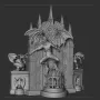 Batman on Throne Diorama - STL Files for 3D Print