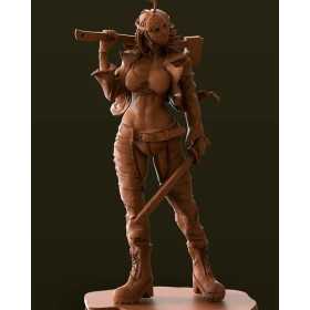 Jason Female Statue - STL Files for 3D Print