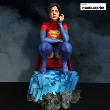 Supergirl The Flash NFSW - STL 3D print files