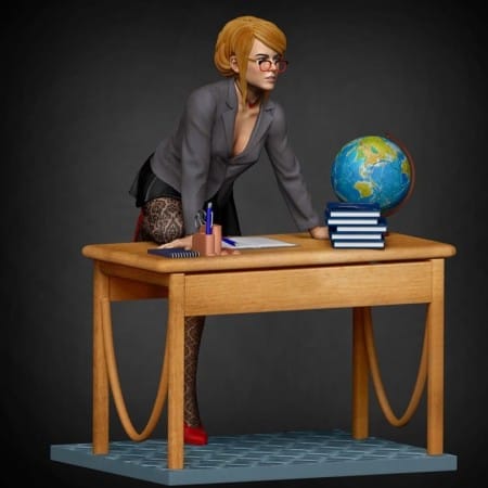 Nicole Kidman Teacher - STL 3D print files