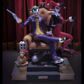 Joker and Harley Quinn Diorama - STL Files for 3D Print