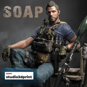 Soap Call of Duty - STL 3D print files