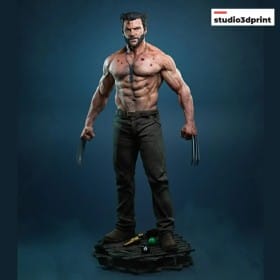Wolverine Hugh Jackman - STL 3D print files