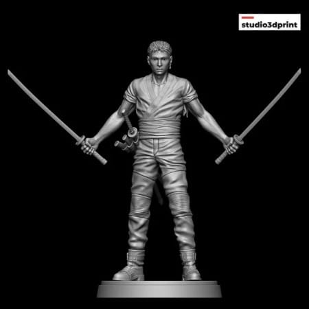 Zoro Pirate Hunter One Piece - STL 3D print files