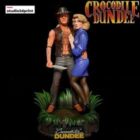 Crocodile Dundee - STL 3D print files