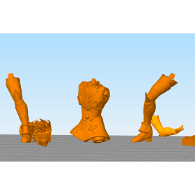 Exclamation Athena - STL Files for 3D Print