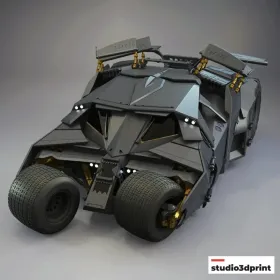 Batmobile The Tumbler Batman Dark Knight - STL 3D print files