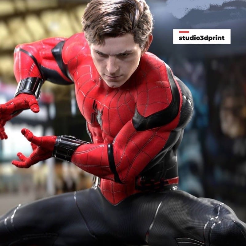 Spider-Man Tom Holland - STL 3D print files