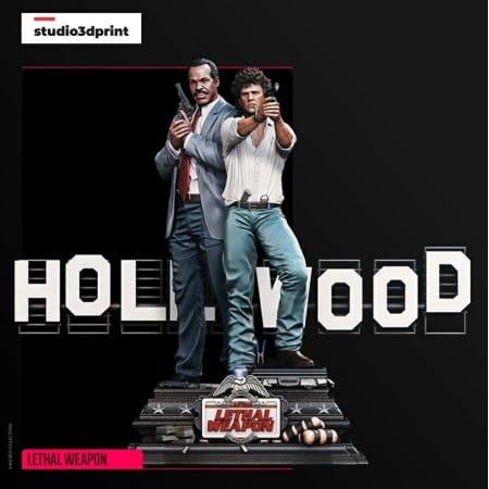 Lethal Weapon Diorama - STL 3D print files