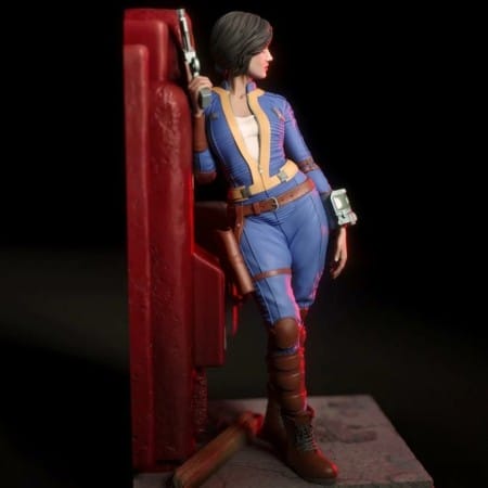 Lucy MacLean Fallout NSFW - STL 3D print files