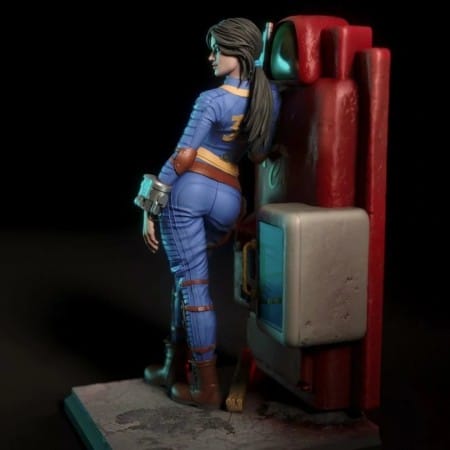 Lucy MacLean Fallout NSFW - STL 3D print files