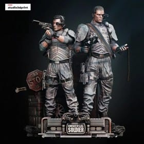 Universal Soldier - STL 3D print files