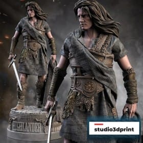 Highlander Connor MacLeod - STL 3D print files