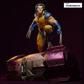 Wolverine vs Sentinel - STL 3D print files