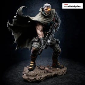 Cable X- Men - STL 3D print files