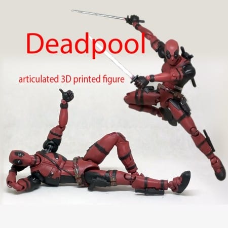 Deadpool and Wolverine Figure Action - STL 3D print files