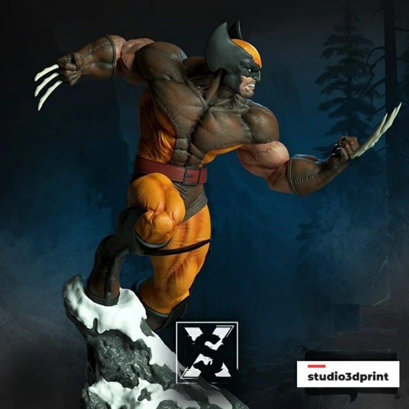 Wolverine Brown - STL 3D print files