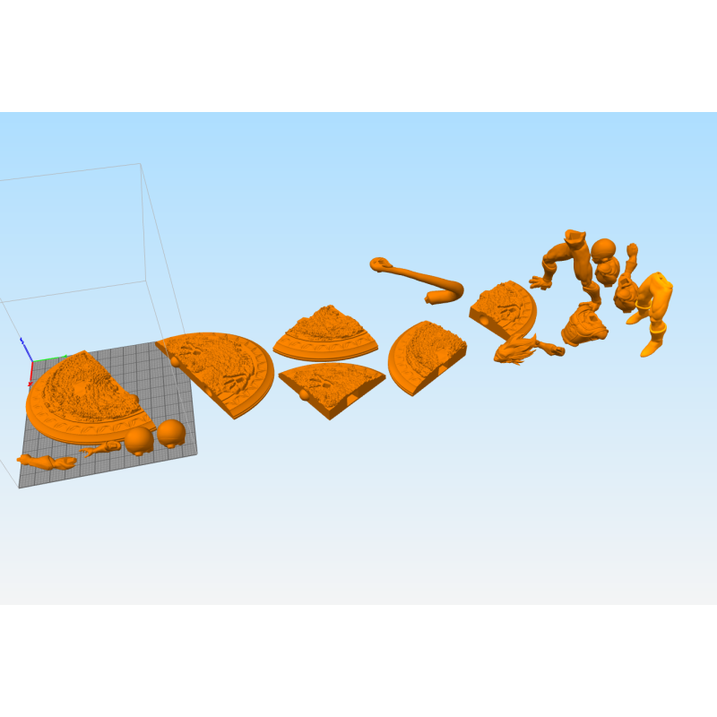 FREEZER VS VEGETA - STL Files for 3D Print