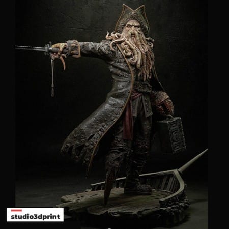 Davy Jones Piratas del Caribe - STL 3D print files
