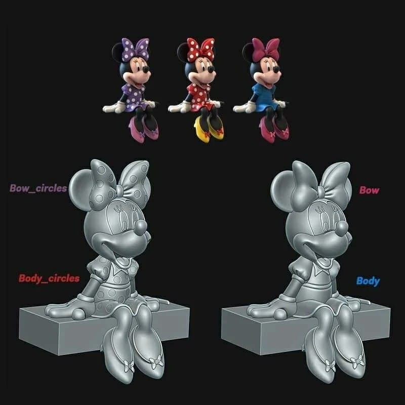 Minnie Mouse - STL 3D print files
