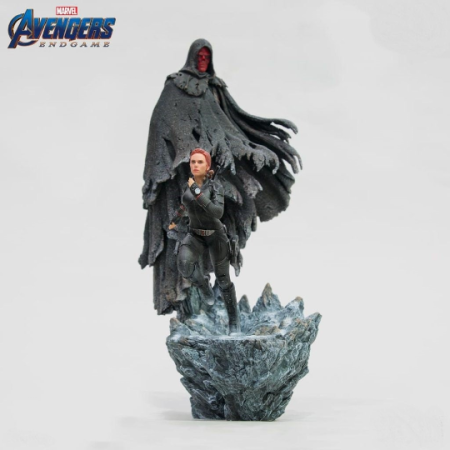 Black Widow and Red Skull Battle Diorama - STL Files for 3D Print