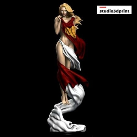 Supergirl first appearance - STL 3D print files