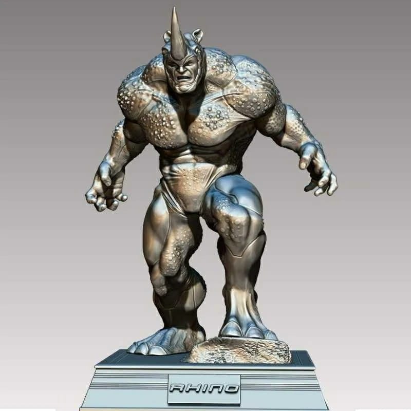 Spiderman vs Rhino - STL Files for 3D Print