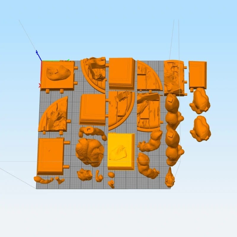 Spiderman vs Rhino - STL Files for 3D Print