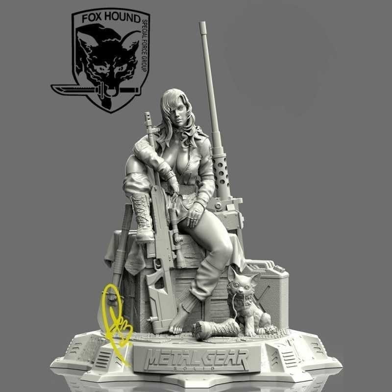Sniper Wolf Metal Gear STL 3D print files