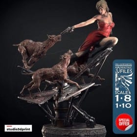 Alice Resident Evil - STL 3D print files