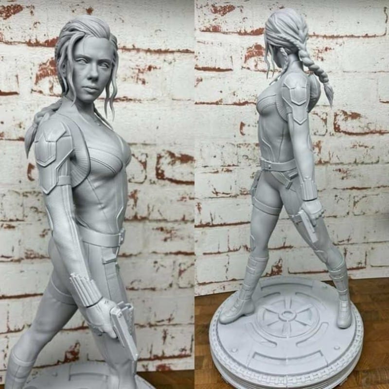 Black Widow 2021 - STL 3D print files