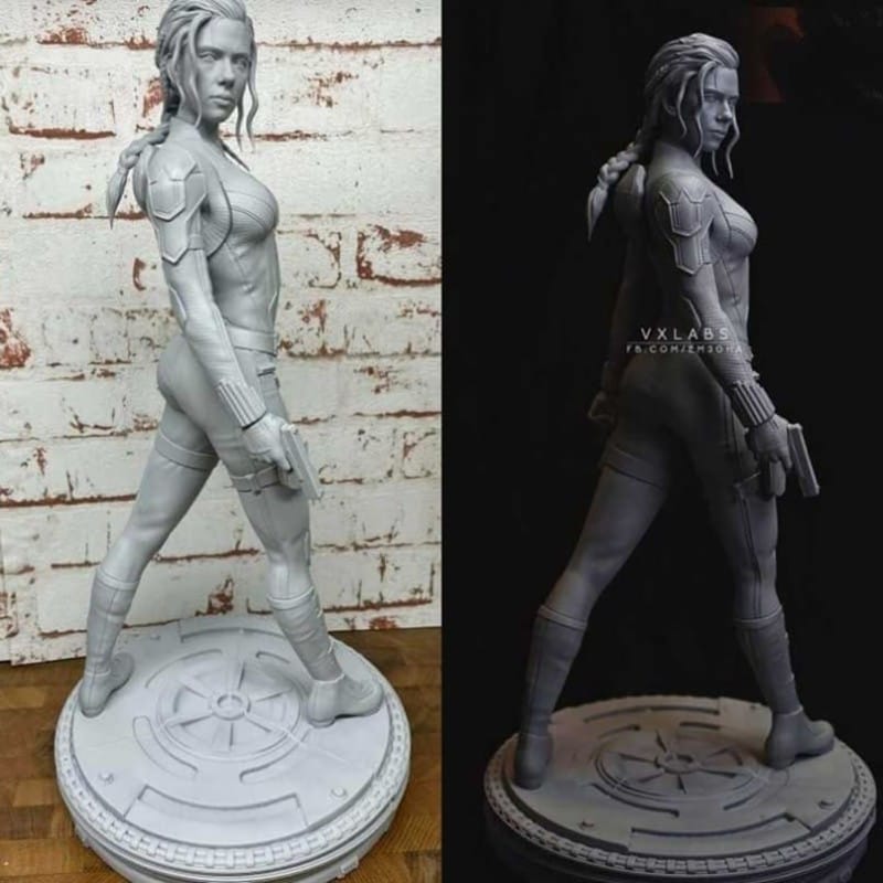 Black Widow 2021 - STL 3D print files