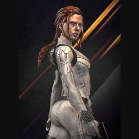 Black Widow 2021 - STL 3D print files