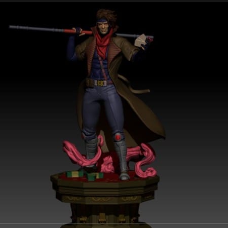 X-Men Gambit - STL Files for 3D Print