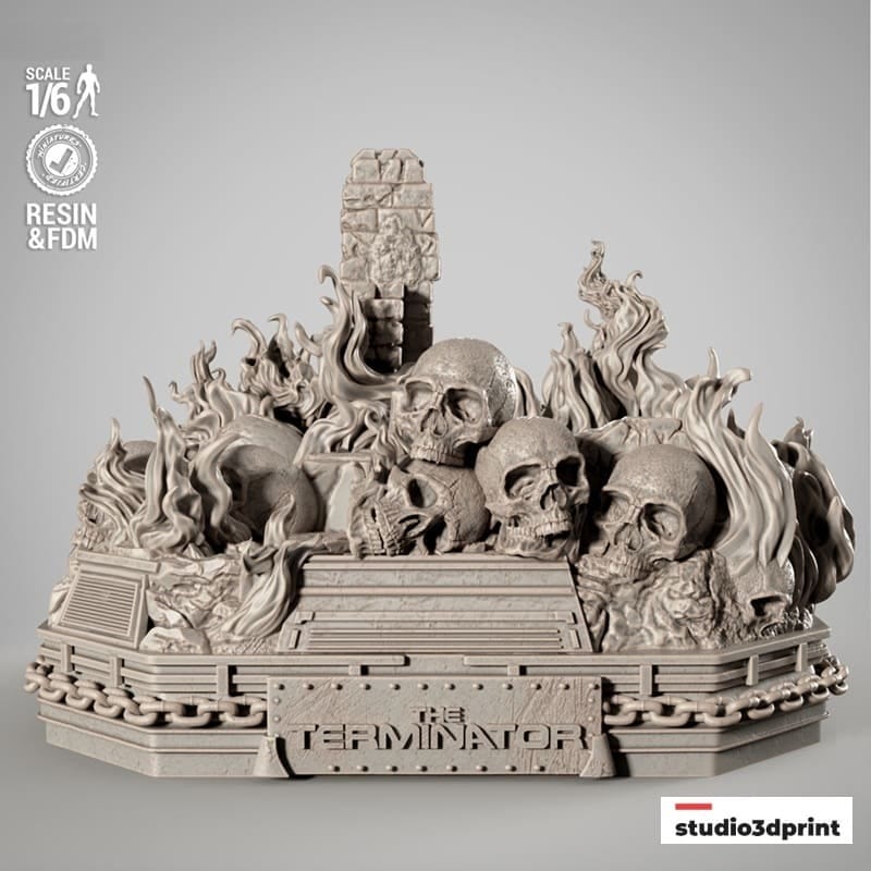 Terminator T-800 - STL 3D print files