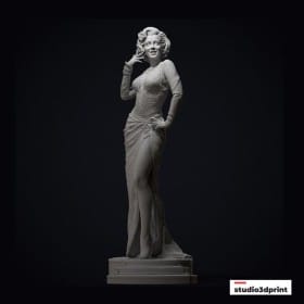 Marilyn Monroe - STL 3D print files