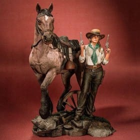 Sadie Adler with horse RDR2 - STL 3D print files