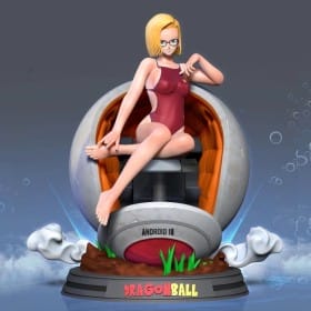 Android 18 bikini - STL 3D print files
