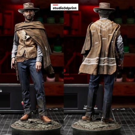 Clint Eastwood - STL 3D print files