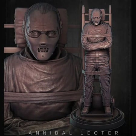 Hannibal Lecter - STL 3D print files