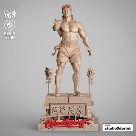 Chong Li Bloodsport - STL 3D print files